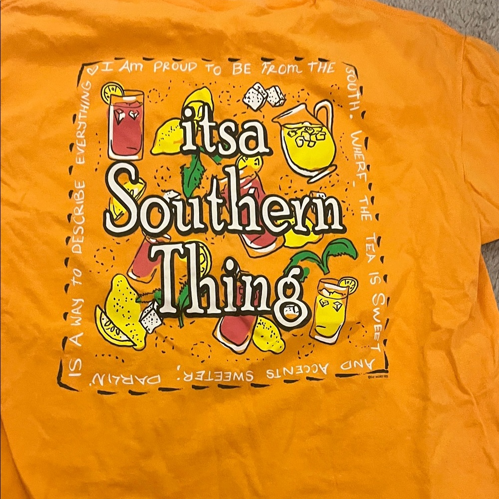 A Girl Thing Bright Orange Tee